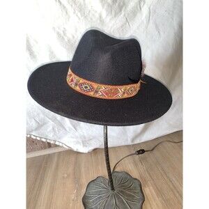 NATIVE AMERICAN NAVAJO BEADED HAT BAND BY CHARLENE JACKSON